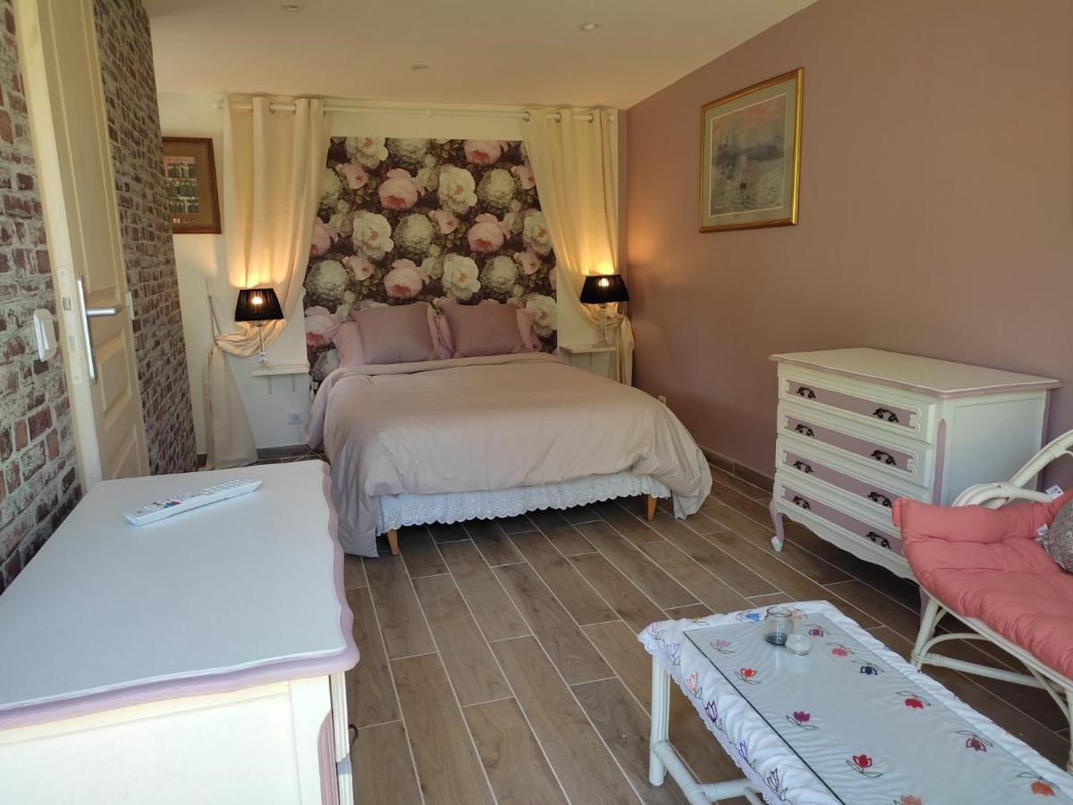 Chez Chon Et Jean-Marie Apartment Hermanville-sur-Mer Bagian luar foto