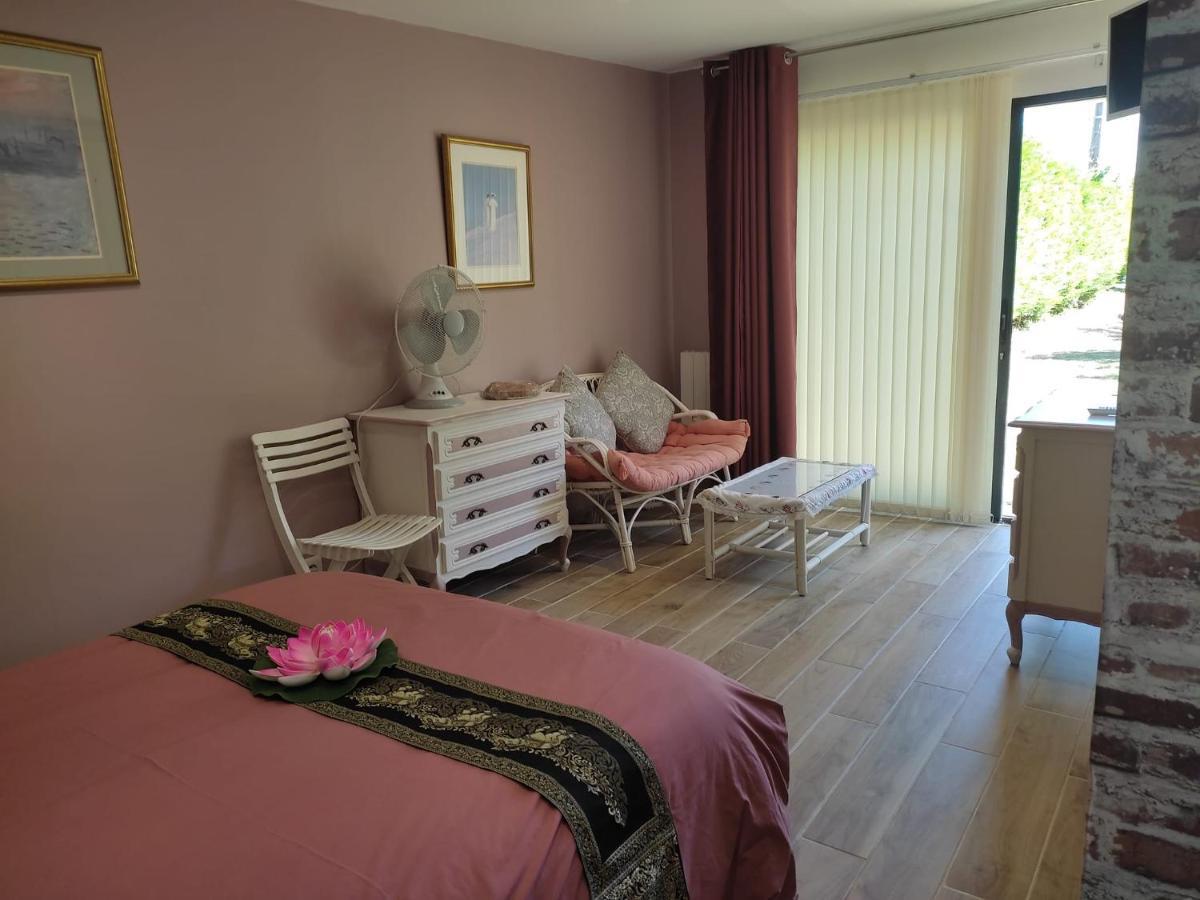 Chez Chon Et Jean-Marie Apartment Hermanville-sur-Mer Bagian luar foto